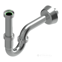 сифон для умывальника Imprese I-Sew 32х200 1 1/4" сливная трубка, хром (d12600201S)