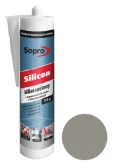 герметик Sopro Silicon песчано-серый №18, 310 мл (034)