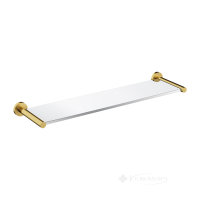 полочка Omnires Modern Project brushed brass (MP60930BSB)