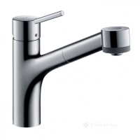 смеситель для мойки Hansgrohe Talis M 170, с вытяжным душем, 2jet, хром (73861000)