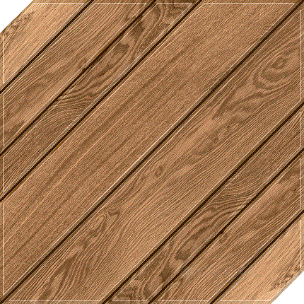 Плитка Интеркерама Урбан 43x43 темно-коричневый (032)