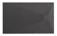 піддон Rea Magnum 80x100 прямокутний, чорний (REA-K3330)