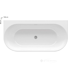 ванна акриловая Ravak Freedom W 166x80 белая (XC00100024)