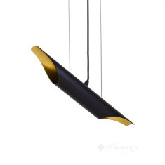 светильник потолочный AtmoLight Bat черный/золото (P57х450)