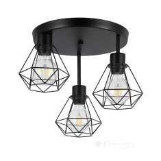 люстра Levistella (752102-3(3008) BK) стиль лофт