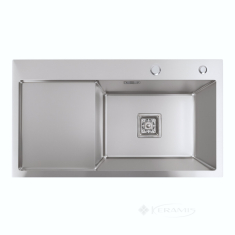 кухонная мойка Platinum Handmade 78x43x22 R сталь (SP000037438)