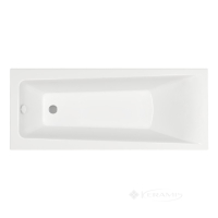 ванна акрилова Hes Indigo 170х70 прямокутна, з ніжками, білий (HIN17070W)