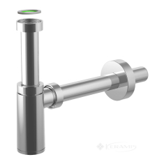 сифон для умывальника Imprese I-Sew 32x250 1 1/4" сливная трубка, хром (d12600101S)