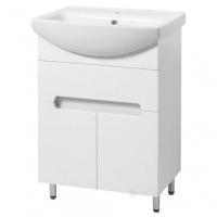 тумба с умывальником Юввис Эстель 86x60,5x41,5 CERSANIA Т- 3 белый (45825-01)
