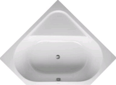 ванна акриловая Duravit D-Code 140x140 встраиваемый вариант (700137000000000)