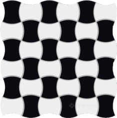 мозаика Tubadzin Zien London Bond Street 3 29,8x29,8 black
