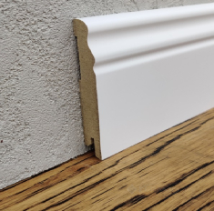 плінтус Kluchuk MDF 100 мм ral білий (MDF-RV100)