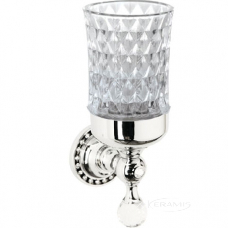 Стакан для щеток Kugu Swan chrom (406C)