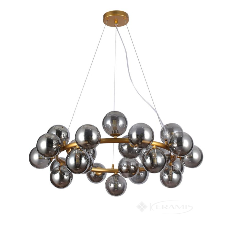 Люстра Levistella (7841019-25 DDG+BK)