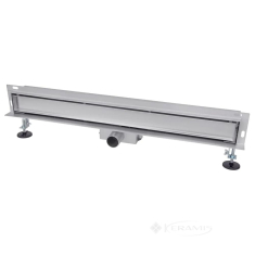 трап лінійний ITAL 800, настінний під плитку, комбінований. гідрозатвор (IT05-FT29/800)