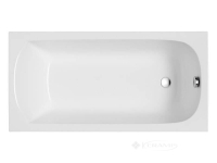 ванна акриловая Polimat Classic Slim 140x70 с ножками, белая (00285)