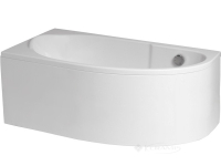 панель для ванни Polimat Miki кутова, 140x70 біла (00376)