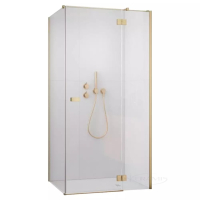 душевая кабина Radaway Garda KDJ 90х195 правая, прозрачное стекло, brushed gold (10709090-99-01R)