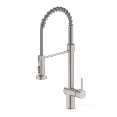змішувач для кухні Imprese Argo-S з гнучким виливом, сталь (f03409016BS)