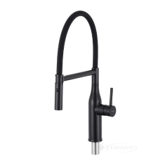 змішувач для кухні Gappo з висувним виливом, чорний (G4098-26)