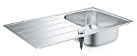 кухонная мойка Grohe K200 86x50, с эксцентриком, 1 чаша, нержавеющая сталь (31552SD1)