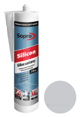 герметик Sopro Silicon світло-сірий №16, 310 мл (037)
