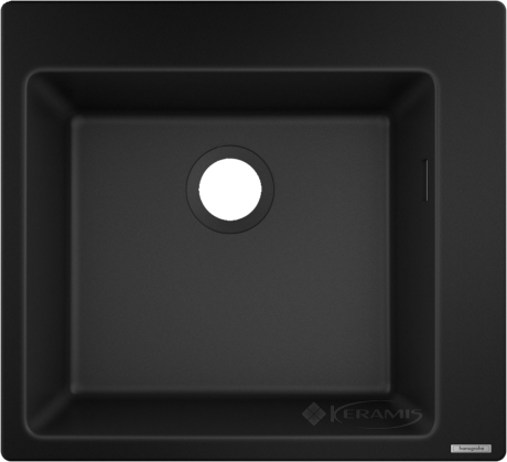 Кухонна мийка Hansgrohe S510-F450 GS 56x51x20,5 чорний графіт (43312170)