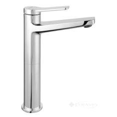смеситель для умывальника Ferro Stratos высокий, хром (BSC2L)