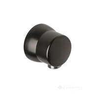 шланговое подключение Kludi Sirena matt black (630603900)