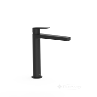 смеситель для умывальника Tres Project Colors высокий, черный матовый (21120301NM)