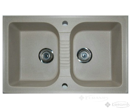 Кухонна мийка Brenor Elios 780x490x170 06-сірий