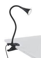 світильник на прищіпці Reality Viper, чорний, LED (R22398102)