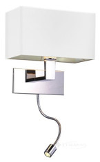 світильник настінний Azzardo Martens, білий, з LED-лампою (MB2251-B-LED-R WH /AZ1526)
