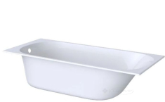 ванна акриловая Geberit Soana 180x80 Slim rim, прямоугольная, с ножками, белая (554.004.01.1)