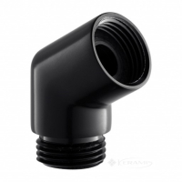 адаптер для душа Omnires black (T87BL)
