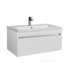 тумбочка с умывальником Мойдодыр Prime 80-А 80x47x45 Cosmo white (00-0008150)