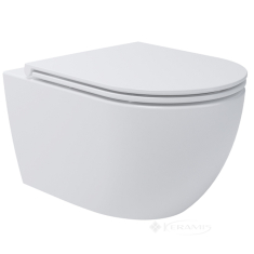 унітаз Devit Do It підвісний, безободковий з сидінням soft-close, білий (4010510)