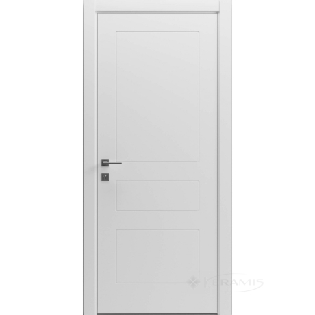 Дверное полотно Grand Paint 4 900 мм, глухое, белый мат