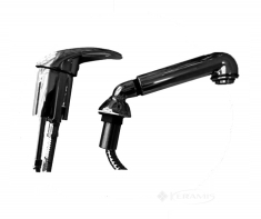 смеситель для парикмакерской и барбершопов Emmevi Luxor с выдвижной лейкой, хром (CR1120R.B)