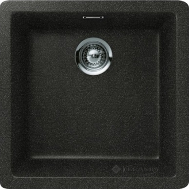 Кухонна мийка Teka Radea 400/400 TG 45,6x45,6x20 чорний металік (40143801)