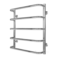 полотенцесушитель водяной Onlyheat Elaro 500x600x5, хром