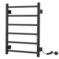 электрический полотенцесушитель Ardesto Classik-TR 570х430х80 таймер-регулятор, черный матовый (6.1.0600.06.BM)