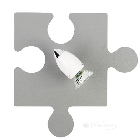 Світильник настінний Nowodvorski Puzzle I light gray (9730)