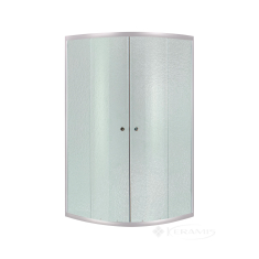 душова кабіна Lidz Latwa 80x80 скло матове (LLSC8080SATLOWFR2)