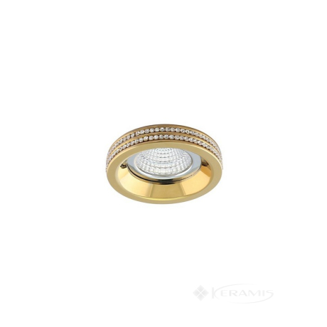Точечный светильник Azzardo Eva Round gold (AZ1459)
