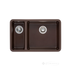 кухонная мойка Granado Under Top Double 70,5x44,5x20 marron (gr3406)