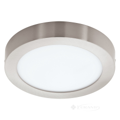 светильник накладной Eglo Fueva-C Smart Lighting, 22,5 см, никель матовый, белый (96677)