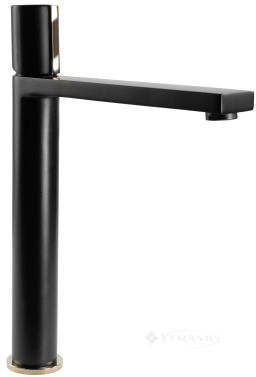 смеситель для умывальника Rea ICON высокий, black gold mat (REA-B5681) (смеситель для умывальника Rea ICON высокий, black gold mat (REA-B5681)) смеситель для умывальника Rea ICON высокий, black gold mat (REA-B5681) (смеситель для умывальника Rea ICON высокий, black gold mat (REA-B5681))