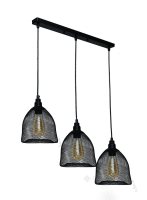 светильник подвесной Levistella (707P144F-3 BK (500)) стиль лофт