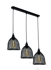 светильник подвесной Levistella (707P144F-3 BK (500)) стиль лофт